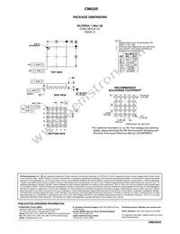 CM6320 Datasheet Page 4