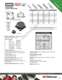CM6460R-755 Datasheet Cover