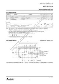 CM75MX-12A Datasheet Page 4
