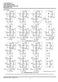 CM75MXA-24S Datasheet Page 7