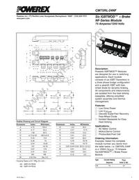 CM75RL-24NF Datasheet Cover