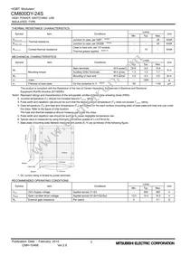 CM800DY-24S Datasheet Page 3