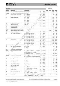 CMA50P1600FC Datasheet Page 2