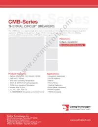CMB-053-11-C-3-N-B-D Cover