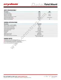CMD2450-10 Datasheet Page 2