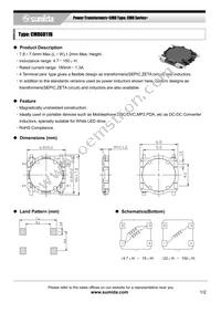 CMD6D11BNP-6R8MC Datasheet Cover