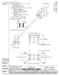 CMF-2100 Datasheet Cover