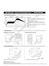 CMF-SDP75-2 Datasheet Page 2