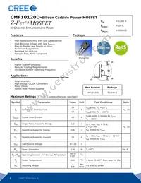 CMF10120D Datasheet Cover