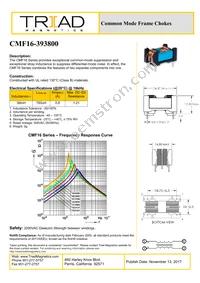 CMF16-393800-B Datasheet Cover