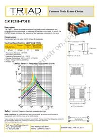 CMF23H-473111-B Datasheet Cover
