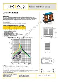 CMF23V-473111-B Datasheet Cover