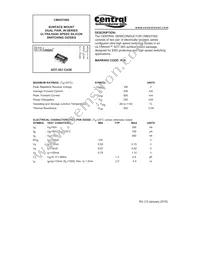 CMKD7000 TR Datasheet Cover