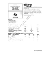 CMLD6263 TR Datasheet Cover