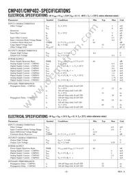 CMP402GSZ-REEL Datasheet Page 2
