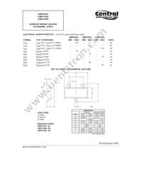 CMPF4391 TR Datasheet Page 2