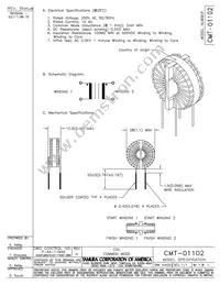 CMT-01102/17423002010Z Datasheet Cover