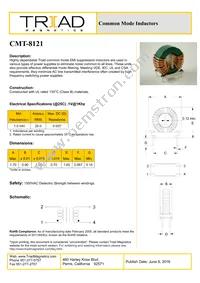 CMT-8121-B Cover