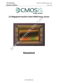 CMV2000-2E5M1LP Datasheet Cover