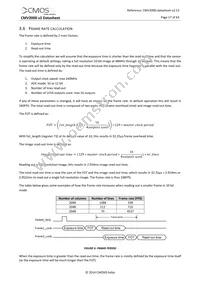 CMV2000-2E5M1LP Datasheet Page 17