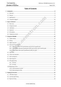 CMV4000-2E5M1LP Datasheet Page 6