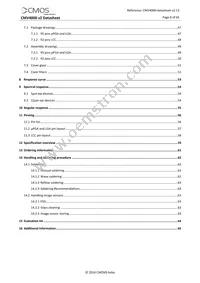 CMV4000-2E5M1LP Datasheet Page 8