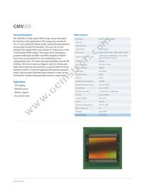 CMV4000-2E5M1PN Datasheet Page 10