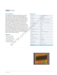 CMV4000-2E5M1PN Datasheet Page 16