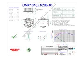 CMX1616Z162B-10 Cover