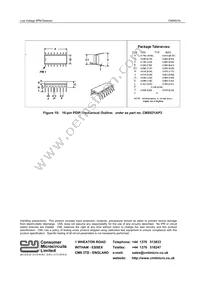 CMX631AD4 Datasheet Page 15