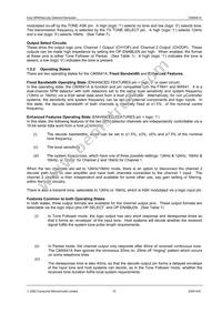 CMX641AD2 Datasheet Page 10