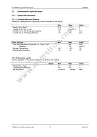 CMX641AD2 Datasheet Page 19