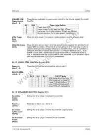 CMX649D3 Datasheet Page 21