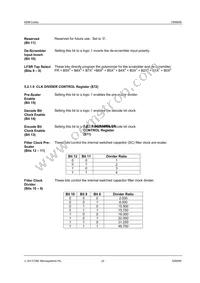 CMX649D3 Datasheet Page 22