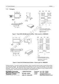 CMX654D4 Datasheet Page 12