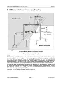 CMX7143L4-REEL Datasheet Page 12
