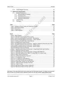 CMX7262L9 Datasheet Page 4