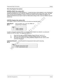 CMX823E4 Datasheet Page 9