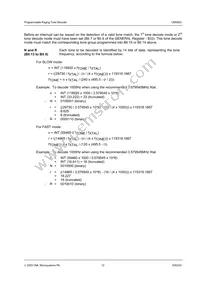 CMX823E4 Datasheet Page 12