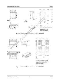 CMX823E4 Datasheet Page 21