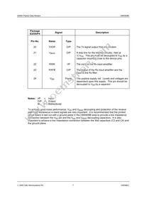 CMX909BD5 Datasheet Page 7