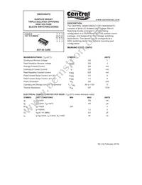 CMXD2004TO TR Datasheet Cover