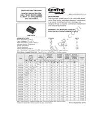 CMZ5338B TR13 Datasheet Cover