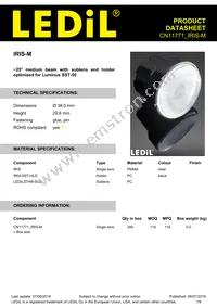 CN11771_IRIS-M Datasheet Cover