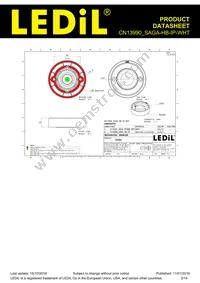 CN13990_SAGA-HB-IP-WHT Datasheet Page 2