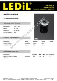CN16208_GABRIELLA-MIDI-S Datasheet Cover
