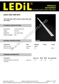 CN16786_DAISY-28X1-WW-WHT Datasheet Cover