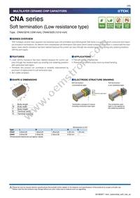 CNA6P1X7R2A475K250AE Datasheet Page 3