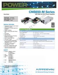 CNS653-MF Datasheet Cover