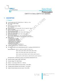 CNY17-2S-TA1 Datasheet Page 2